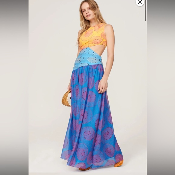 🍂NWT STAUD Ashlyn Dress - Picture 1 of 12